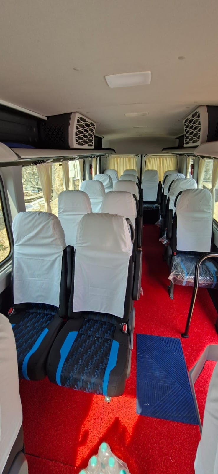 Fleet vehicle in service