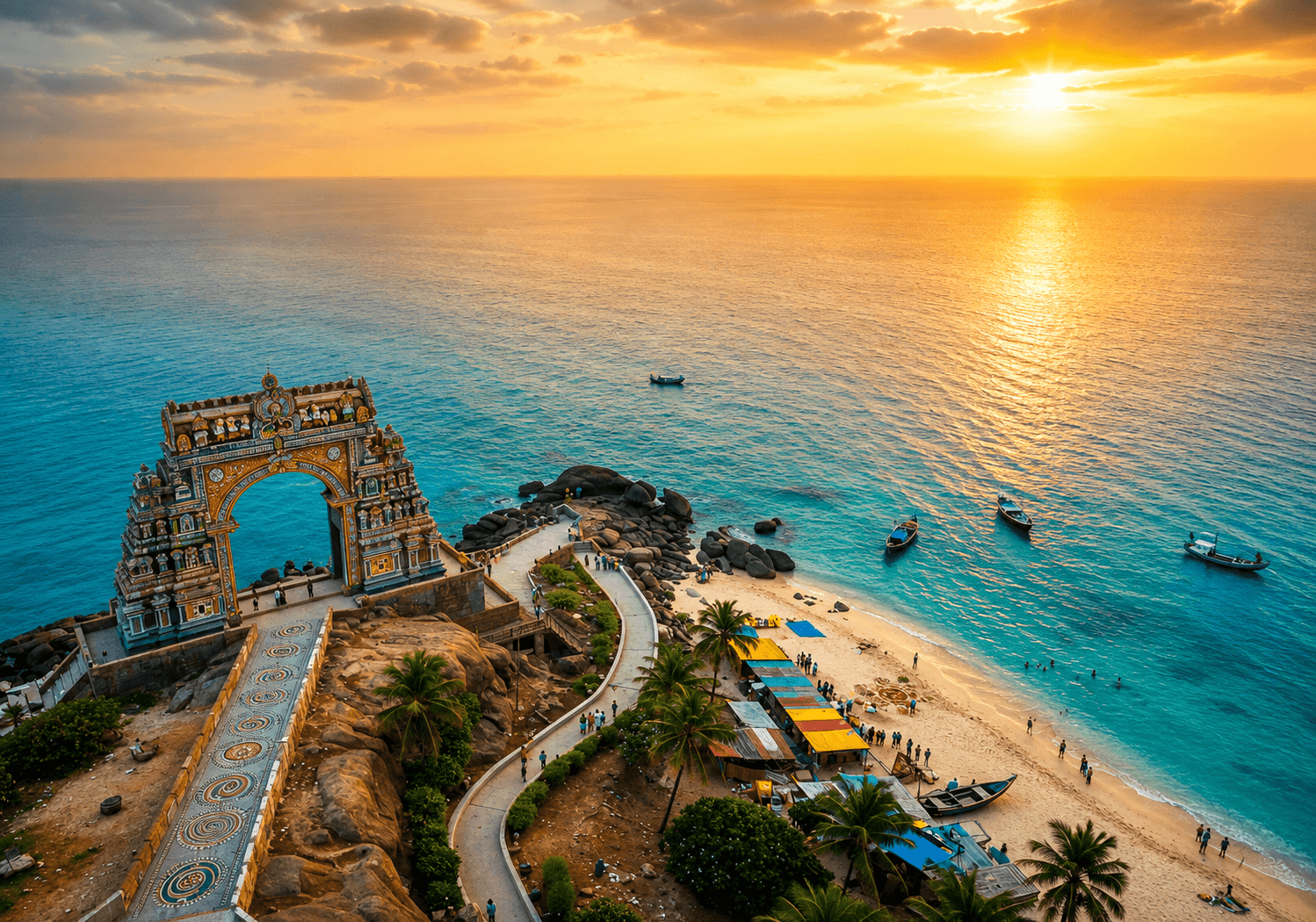Rameshwaram — one of the destinations Manoj Tours and Travels covers
